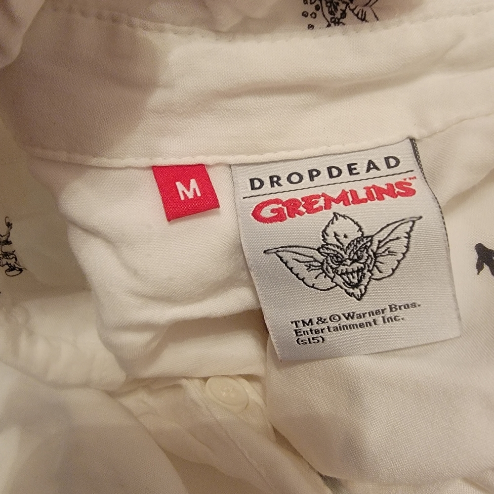 Drop Dead Gremlins Button-Up - image 4